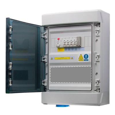 Digital Electric - Coffret PV AC 6kW 2Lignes + Emplacement com - Réf : 12454