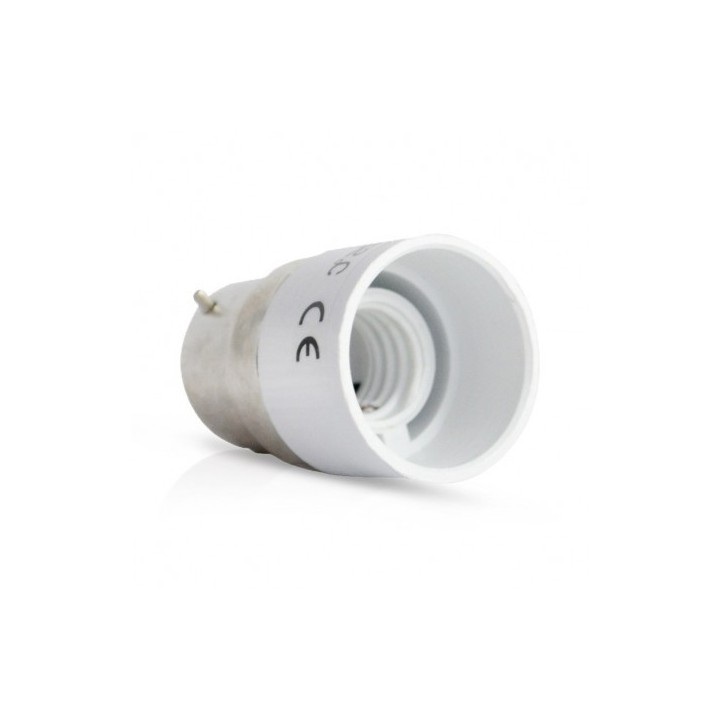 Miidex Lighting - Adaptateur base culot B22 vers E14 - Réf : 73991