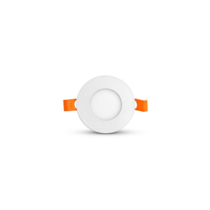 Miidex Lighting - Plafonnier LED Blanc Ø90mm 3W 3000K - Réf : 7746