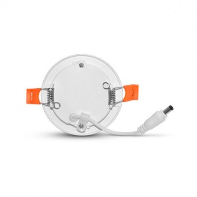 Miidex Lighting - Plafonnier LED Blanc Ø90mm 3W 3000K - Réf : 7746