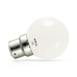 Miidex Lighting - Ampoule LED 1W bulb B22 6000°k - Réf : 7640