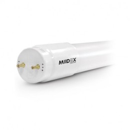 Miidex Lighting - Tube LED T8 18W 4000K 1200 mm P/N même côté - Réf : 75990