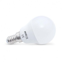 Miidex Lighting - Ampoule LED E14 Bulb P45 6W 4000K - Réf : 74841