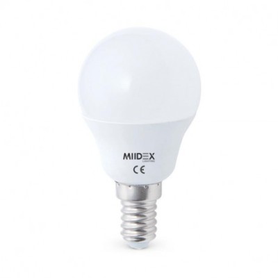 Miidex Lighting - Ampoule LED E14 Bulb P45 6W 4000K - Réf : 74841