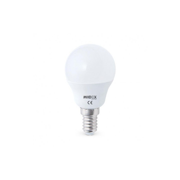 Miidex Lighting - Ampoule LED E14 Bulb P45 6W 4000K - Réf : 74841