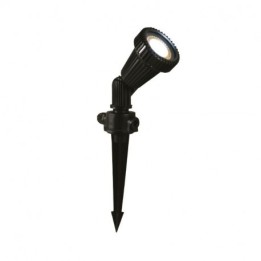 Miidex Lighting - Projecteur Piquet (sans ampoule) 230V GU10 Noir IP54 - Réf : 702840