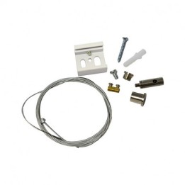Miidex Lighting - Kit de Suspension pour Rail Blanc 2 m - Réf : 8252
