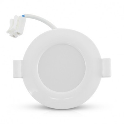 Miidex Lighting - Plafonnier LED Blanc Ø85 8W 3000K - Réf : 77461