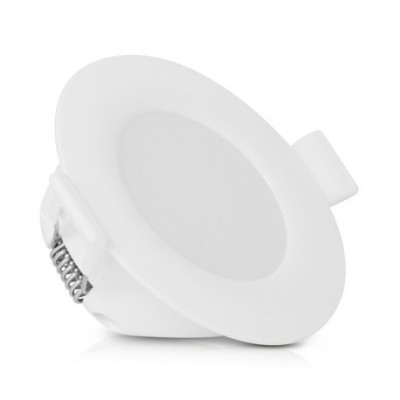 Miidex Lighting - Plafonnier LED Blanc Ø85 8W 3000K - Réf : 77461