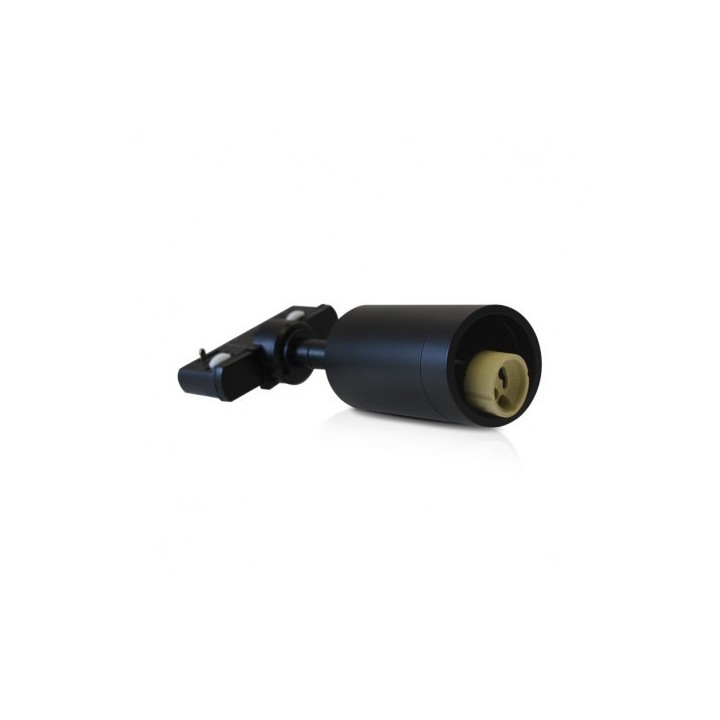 Miidex Lighting - Spot LED sur Rail GU10 (sans ampoule) NOIR - Réf : 8371