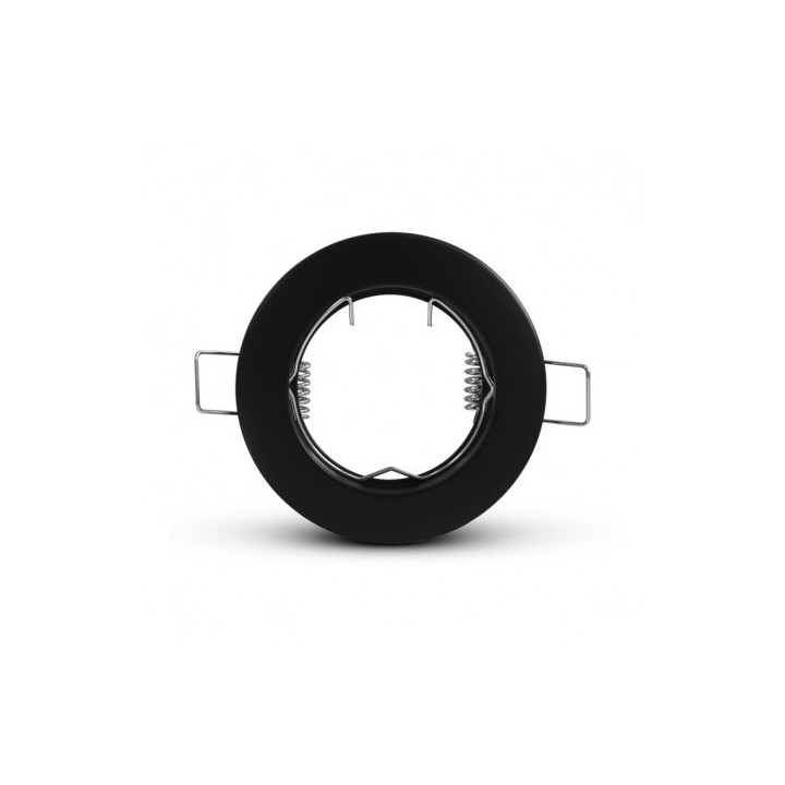 Miidex Lighting - Support plafond Rond Noir Ø78 mm - Réf : 77090