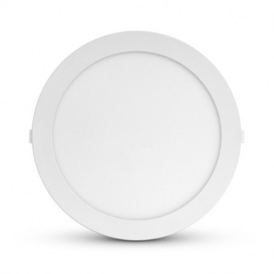 Miidex Lighting - Plafonnier LED Blanc Ø300 24W 4000K - Réf : 77671