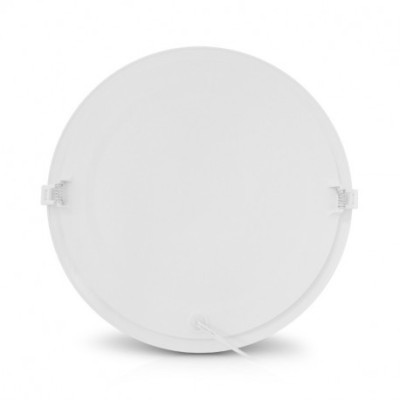 Miidex Lighting - Plafonnier LED Blanc Ø300 24W 4000K - Réf : 77671