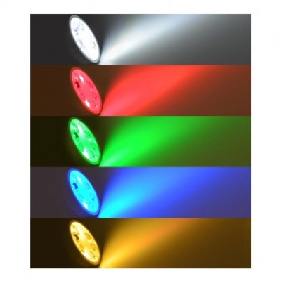 Miidex Lighting - Ampoule LED GU10 4W RGB+CCT - Réf : 100404