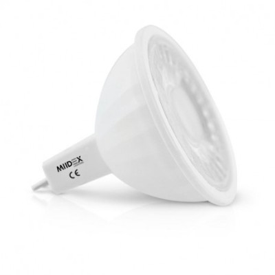 Miidex Lighting - Ampoule LED GU5.3 Spot 6W 3000K 38° Dimmable - Réf : 100576
