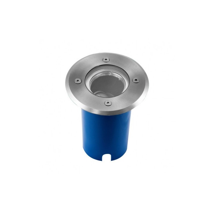 Miidex Lighting - Spot Encastrable Sol + Douilles GU10 & GU5.3 Inox 316 L - Réf : 707300