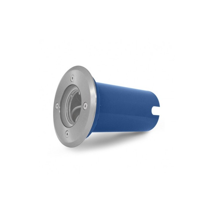 Miidex Lighting - Spot Encastrable Sol + Douilles GU10 & GU5.3 Inox 316 L - Réf : 707300