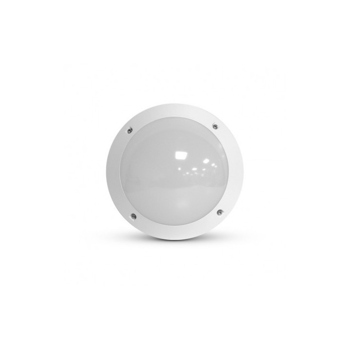 Miidex Lighting - Plafonnier LED Hublot rond 11W Ø215mm 4000K IP65 - Réf : 7788202