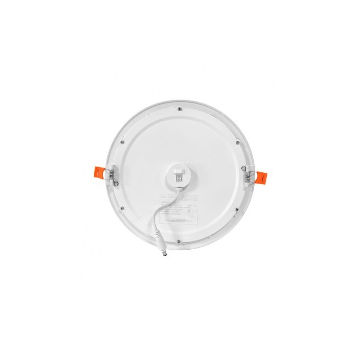 Miidex Lighting - Plafonnier LED Blanc Ø225 18W CCT GARANTIE 5 ANS - Réf : 77678