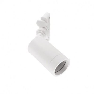 Miidex Lighting - Spot LED sur Rail GU10 (sans ampoule) BLANC - Réf : 8370