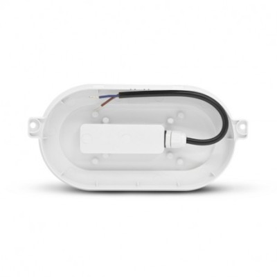 Miidex Lighting - Plafonnier LED Ovale 12W 4000K - Réf : 77910