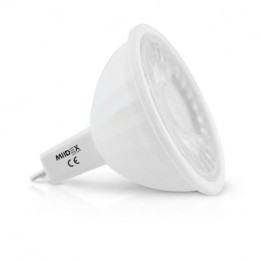 Miidex Lighting - Ampoule LED GU5.3 Spot 6W Dimmable 4000K 38°- Réf : 100577