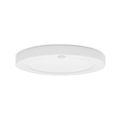 Miidex Lighting - Plafonnier LED Blanc Ø230 18W CCT + Détecteur IR - Réf : 100010