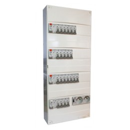Digital Electric - Tableau Électrique Pré-câblé - 4 rangées 13 modules pour logement T5-T6 - Réf : 31644