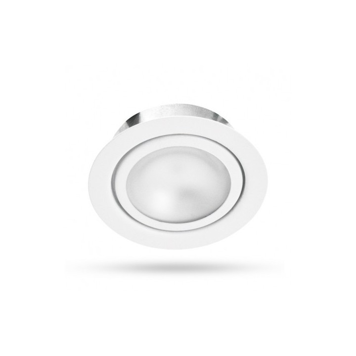 Miidex Lighting - Support Rond pour G4 Blanc Ø75 mm - Réf : 7730