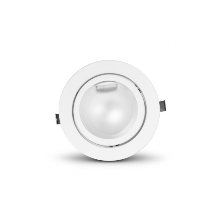 Miidex Lighting - Support Rond pour G4 Blanc Ø75 mm - Réf : 7730