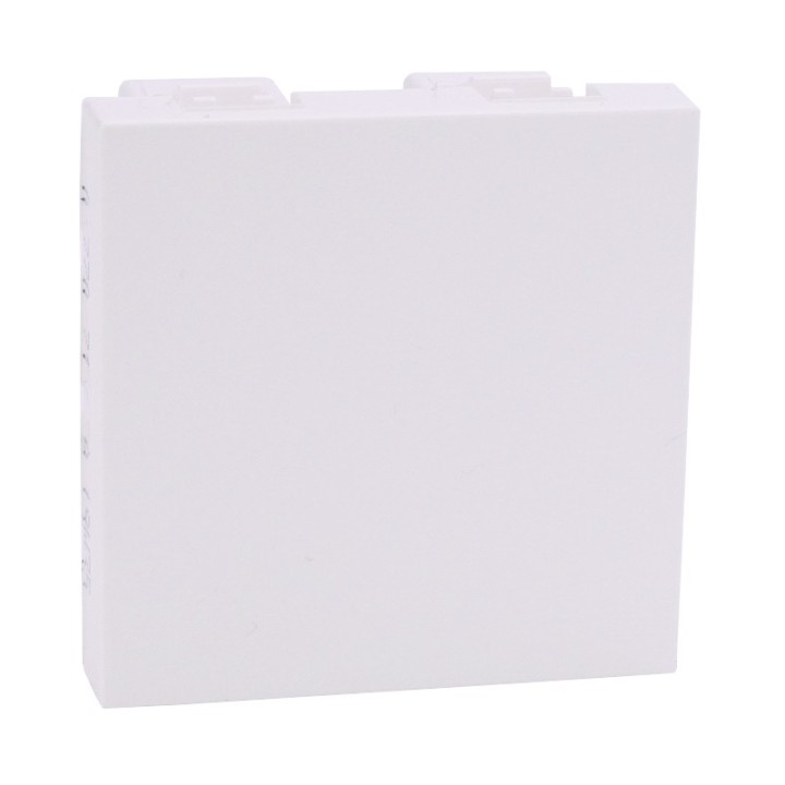 Legrand Mosaic - Obturateurs - 2 modules - blanc - Réf : 077071