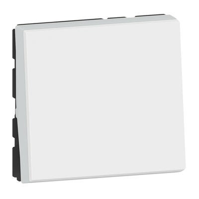 Legrand -  Poussoir ou poussoir inverseur Mosaic Easy-Led 6A 250V~ 2 modules - blanc - Réf : 077040L