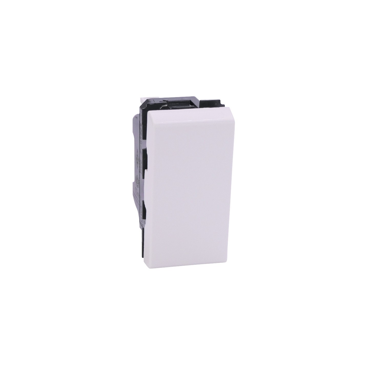 Legrand Mosaic - Bouton Poussoir 6A - 1 module - blanc - Réf: 278030L