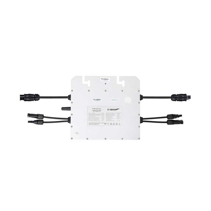 Solenso - Micro-onduleur SOLH800 - hand to hand - 0.8 kW - Connecteurs MC4 - Réf : OND440