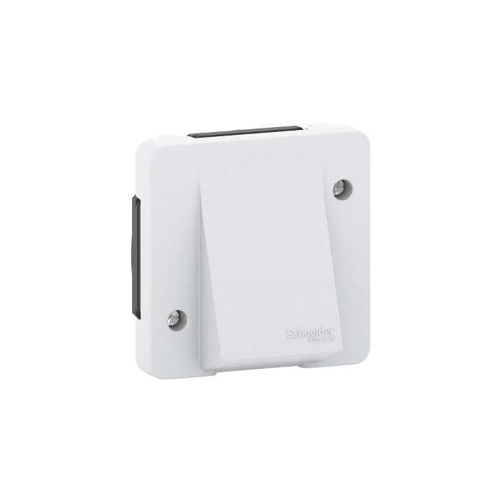 Schneider Electric - Mureva Styl - Sortie de câble - composable - IP55 IK08 - connexion auto - blanc - Réf : MUR37933