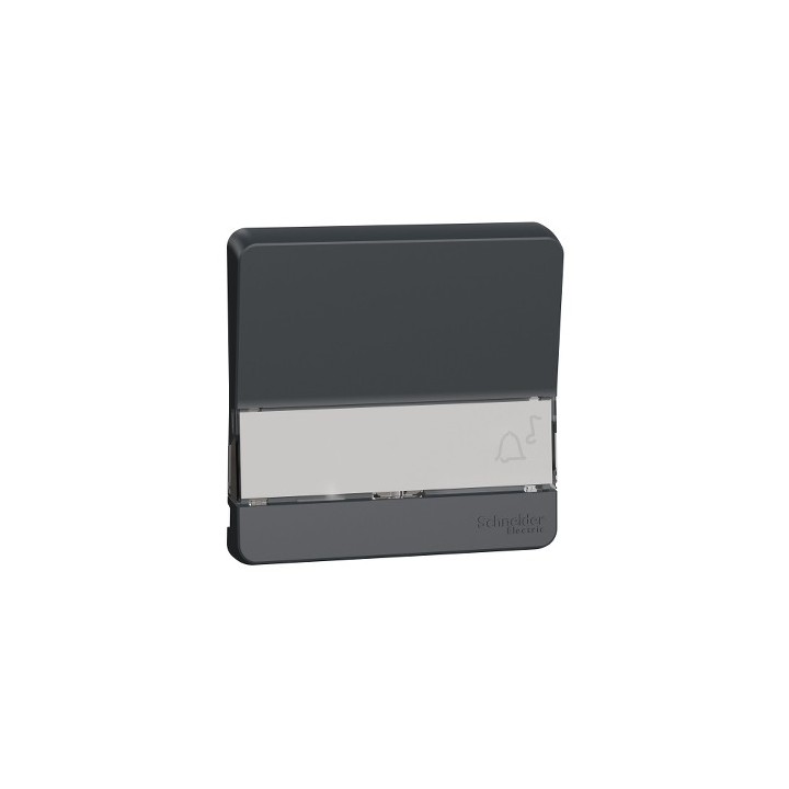 Schneider Electric - Mureva Styl - Enjoliveur porte étiquette lumineux - IP55 - IK08 - gris - Réf : MUR34203