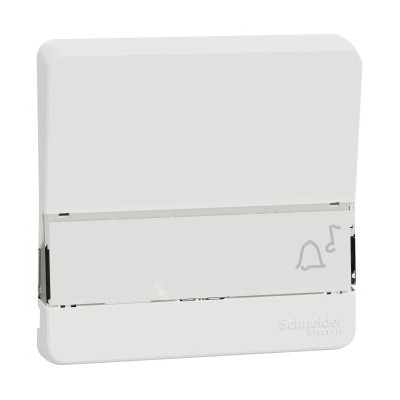 Schneider Electric - Mureva Styl - Enjoliveur porte étiquette lumineux - IP55 - IK08 - blanc - Réf : MUR39203
