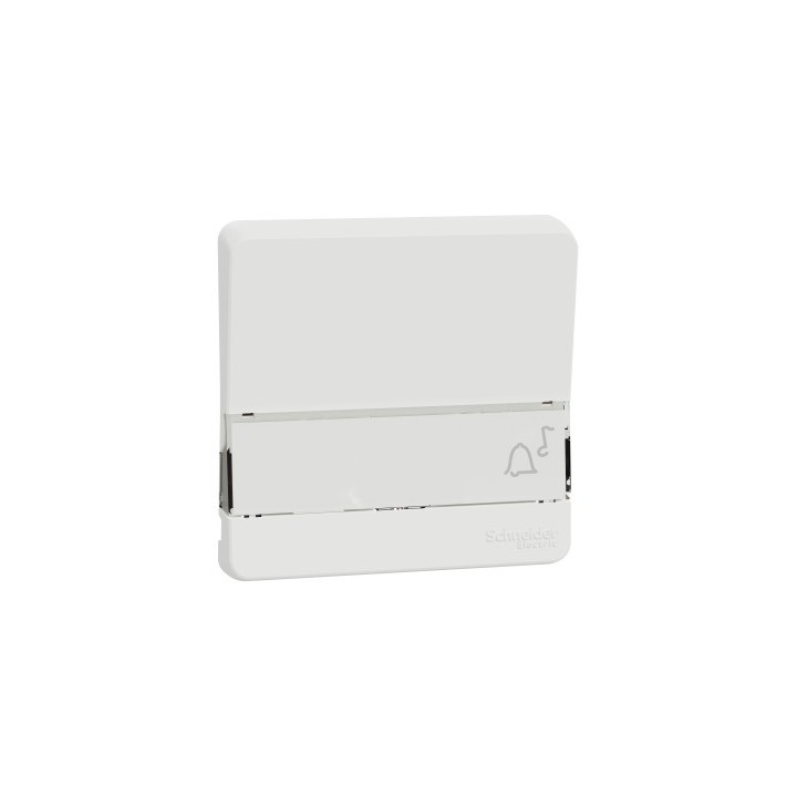 Schneider Electric - Mureva Styl - Enjoliveur porte étiquette lumineux - IP55 - IK08 - blanc - Réf : MUR39203