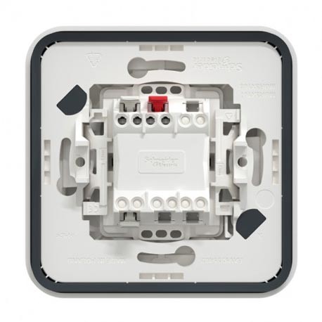 SCHNEIDER MUR39151 Rahmen 2-fach Senkrecht - IP55 IK08 Weiß Außenbereich