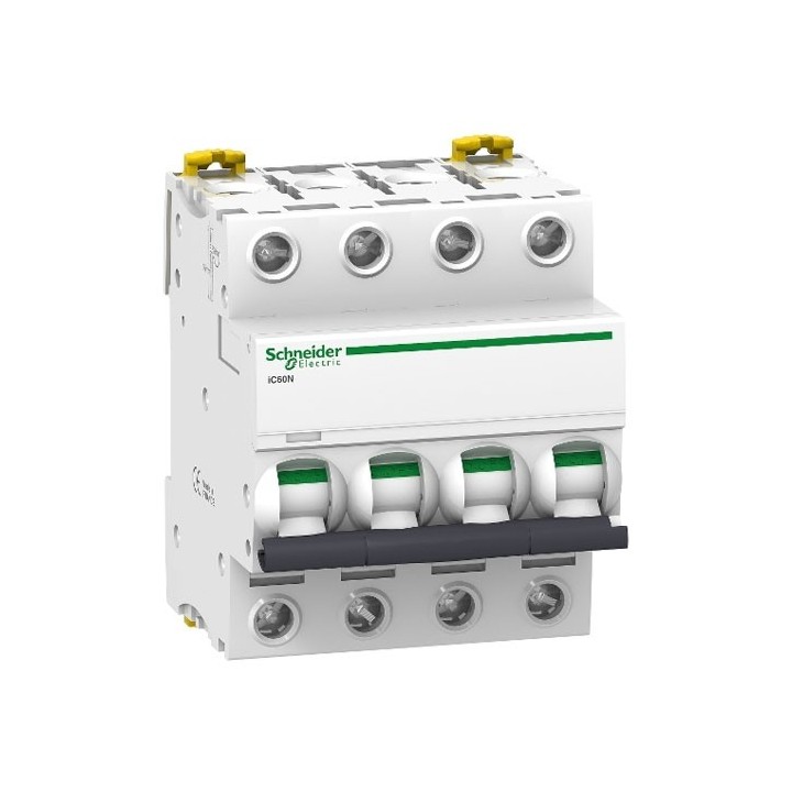 Schneider Electric - Acti9 iC60N disjoncteur 4P 40A courbe C - Réf : A9F74440