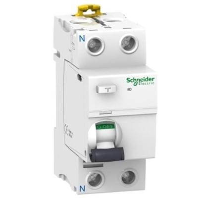 Schneider Electric - Acti9, iID interrupteur différentiel 2P 40A 300mA type AC - Réf : A9R44240