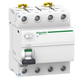 Schneider Electric - Acti9 iID interrupteur différentiel 4P 40A 300mA type AC - Réf : A9R44440