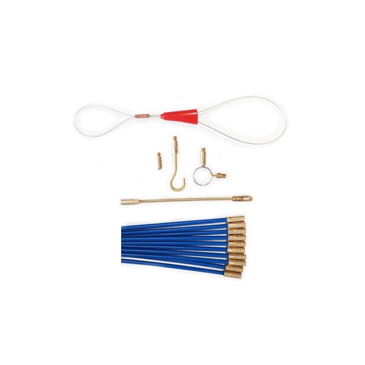 Krisane - Set aiguille tire fil 10 x 1m Ø4mm - Réf : KRI10401