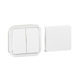 Legrand - Transformeur étanche réversible pour réaliser 5 fonctions Plexo IP55 IK08 composable blanc - Réf : 069618L