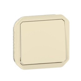 Legrand - Interrupteur ou va-et-vient étanche Plexo 10AX 250V IP55 IK08 composable sable - Réf : 069808L