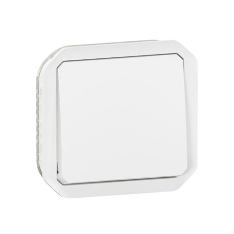 Legrand - Interrupteur ou va-et-vient étanche Plexo 10AX 250V IP55 IK08 composable blanc - Réf : 069611L