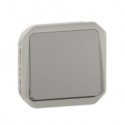 Legrand - Permutateur étanche Plexo IP55 IK07 composable  gris - Réf : 069521L