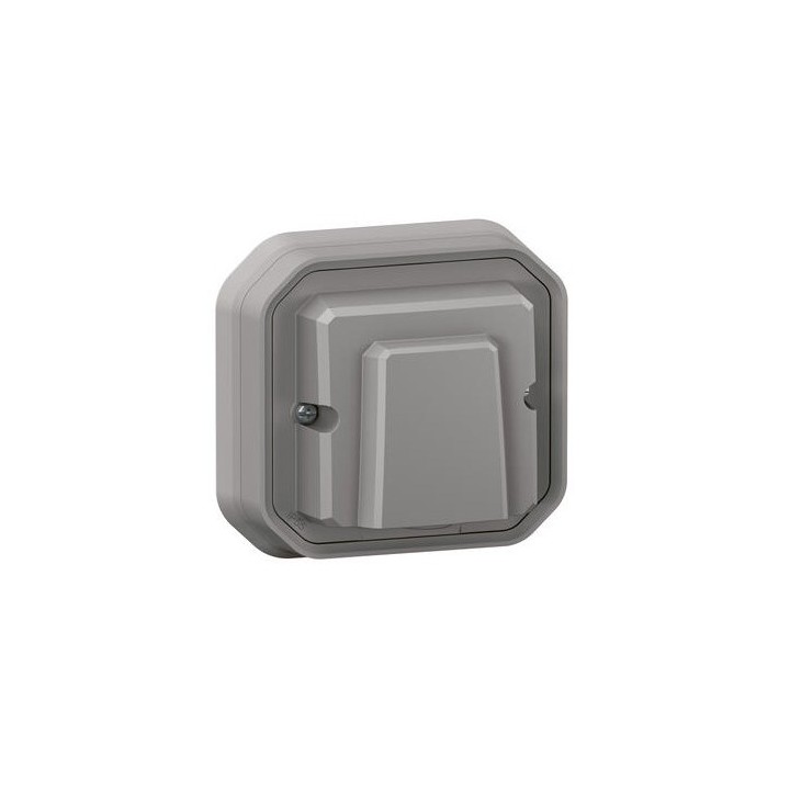 Legrand - Sortie de câble étanche avec serre câbles à˜5mm à  13mm Plexo 16A 250V IP55 complet encastré - gris - Réf : 069848L
