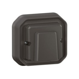 Legrand - Sortie de câble étanche avec serre câbles à˜5-13mm Plexo 16A 250V IP55 complet encastré - anthracite - Réf : 069878L