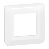 Legrand - Plaque de finition Mosaic pour 2 modules blanc - EU - Réf : 277802L